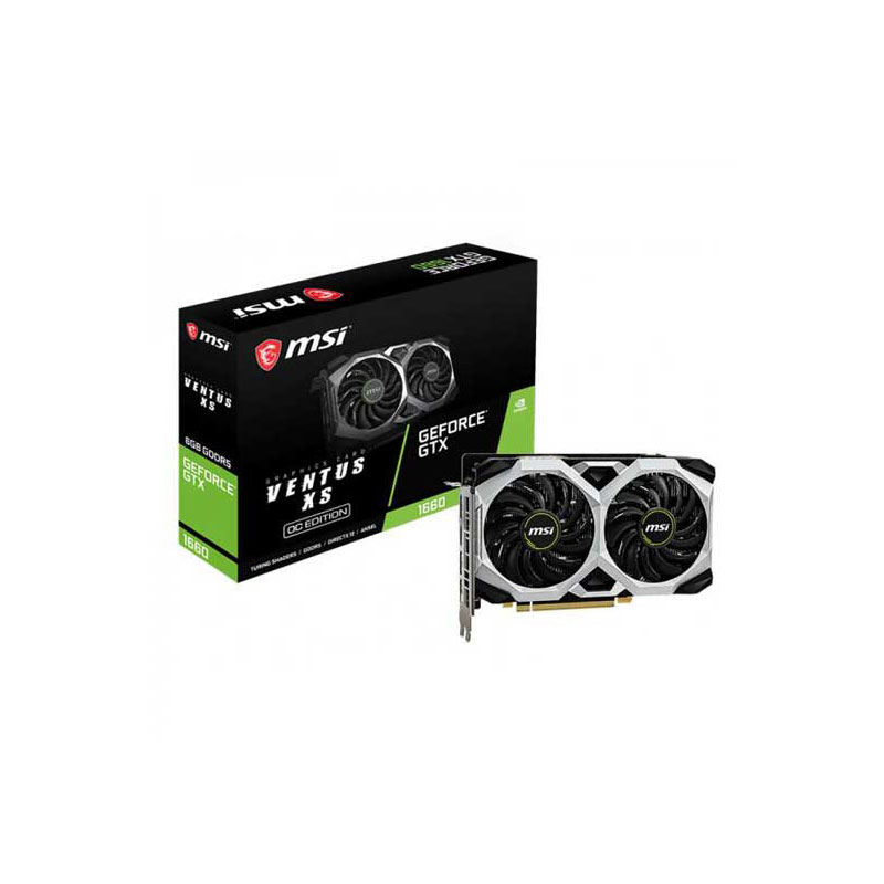 Buy MSI GeForce GTX 1660 Ventus XS 6GB OC GDDR5 Graphics Card at