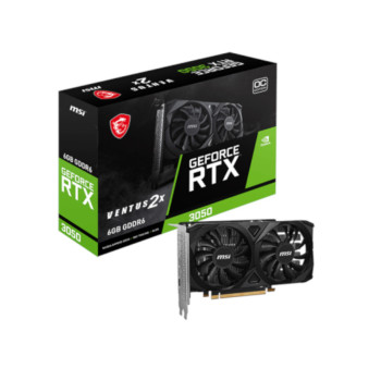 MSI GeForce RTX 3050 Ventus 2X E OC 6GB GDDR6