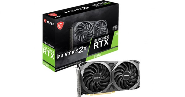 MSI GeForce RTX 3060 VENTUS 2X 12G OC 箱無 geforce-rtx-3060-ventus-2x-12g