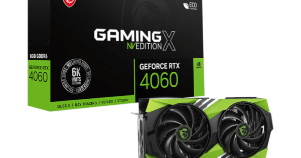 Buy MSI GeForce RTX 4060 GAMING X NV Edition 8GB GDDR6 Graphics