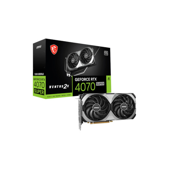 Buy MSI GeForce RTX 4070 Super VENTUS 2X OC 12GB GDDR6X Graphics