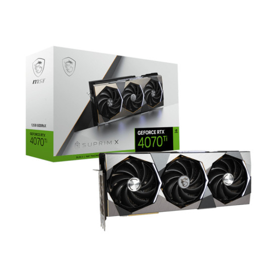 MSI GeForce RTX 4070 Ti SUPRIM X 12GB GDDR6X