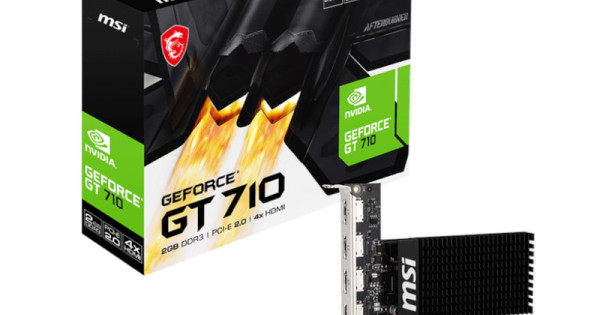 Hdmi Geforce Gt 710 2gd3h Asus GeForce GT710 2GB DDR3 SL-2GD3-BRK