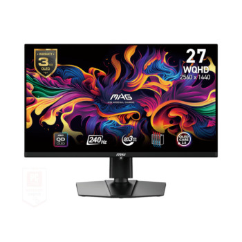 MSI MAG 271QPX QD-OLED E2 27 Inch QD-OLED WQHD 240Hz Gaming Monitor