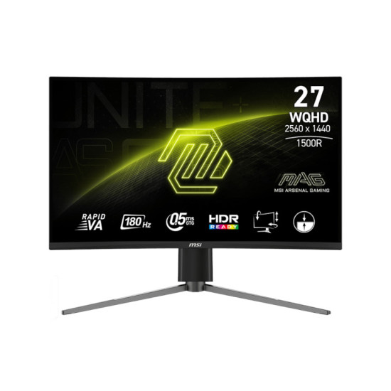 MSI MAG 27CQ6PF 27 Inch VA WQHD 180Hz Gaming Monitor MSI MAG 27CQ6PF 27 Inch VA WQHD 180Hz Gaming Monitor