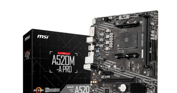 Buy MSI A520M-A Pro Motherboard Motherboard at Best Price in India