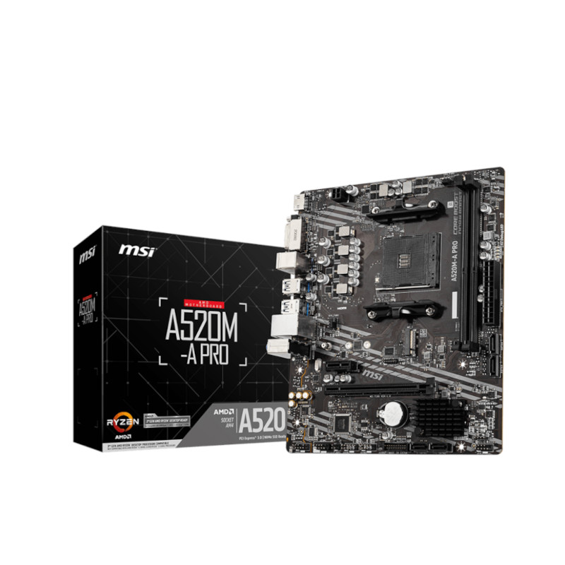 MSI A520M-A Pro Motherboard
