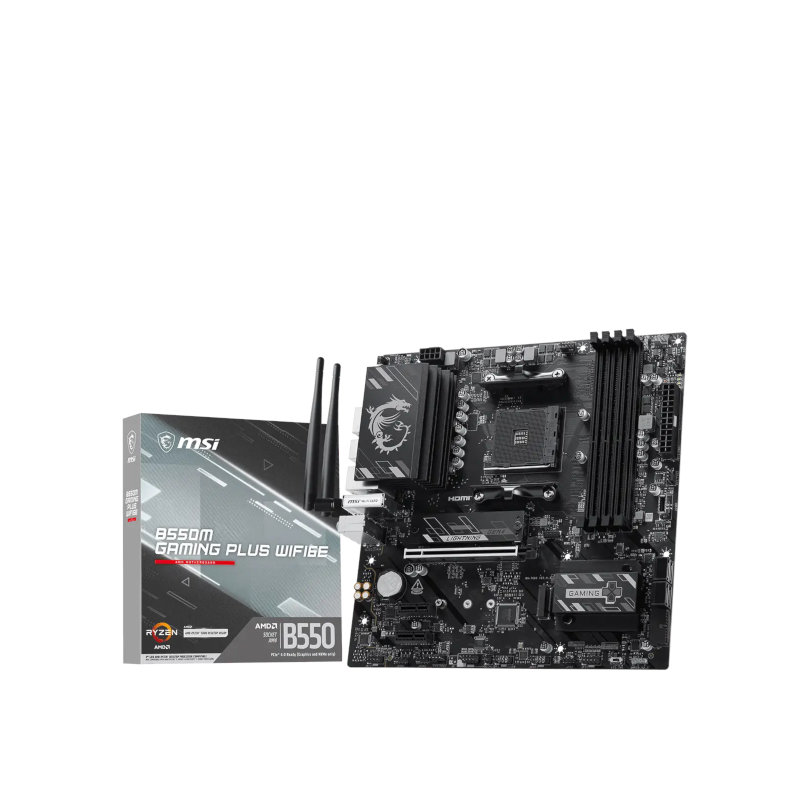 MSI B550M Gaming Plus Wifi6E Motherboard