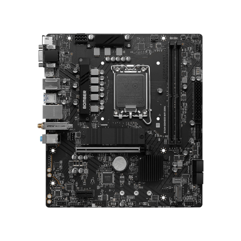 MSI B760M Bomber Wifi DDR4 Motherboard 