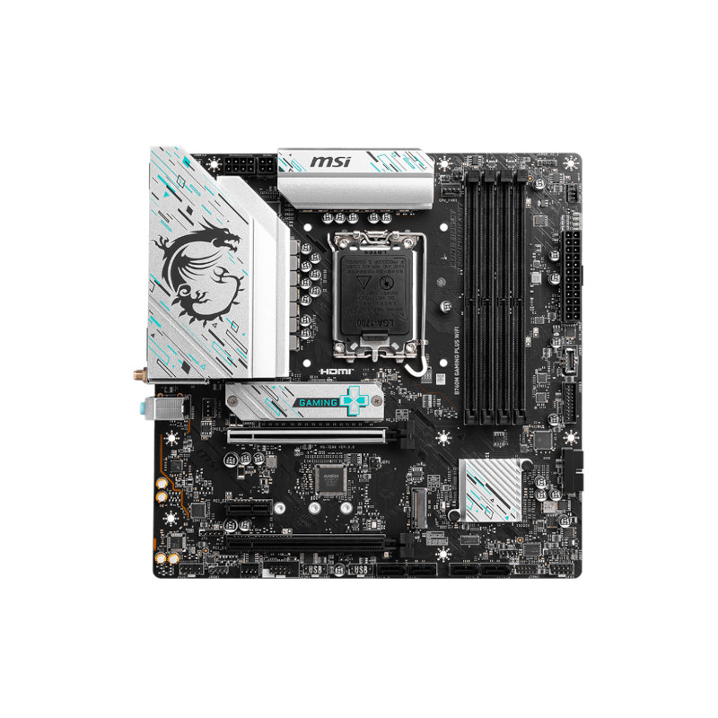 MSI B760M Gaming Plus Wifi Motherboard 