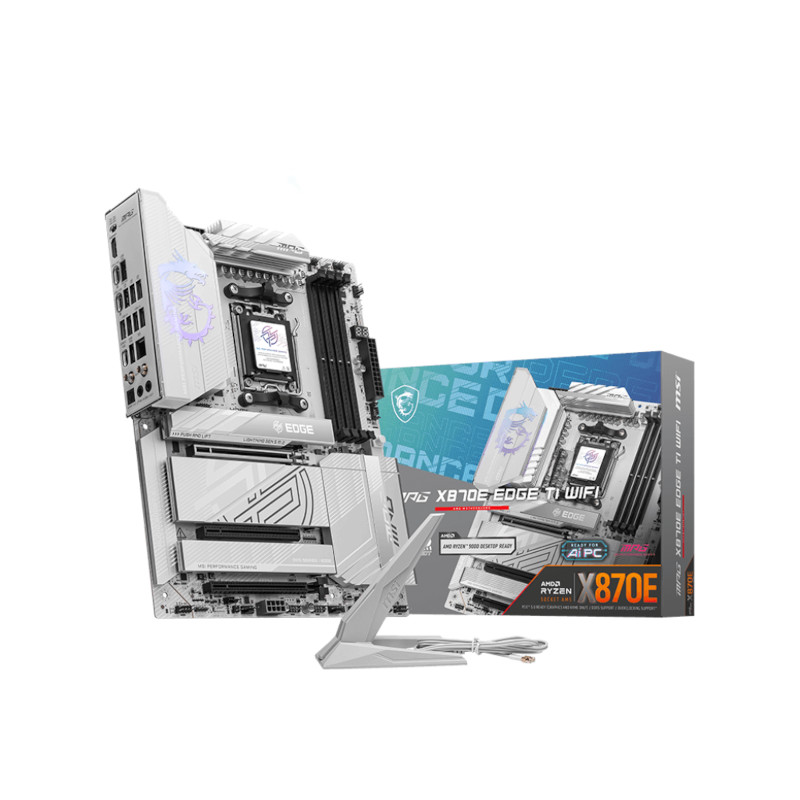 MSI MPG X870E Edge Ti Wifi Motherboard MSI MPG X870E Edge Ti Wifi Motherboard
