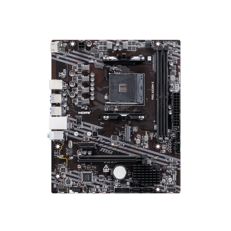 MSI Pro A520M-S Motherboard MSI Pro A520M-S Motherboard