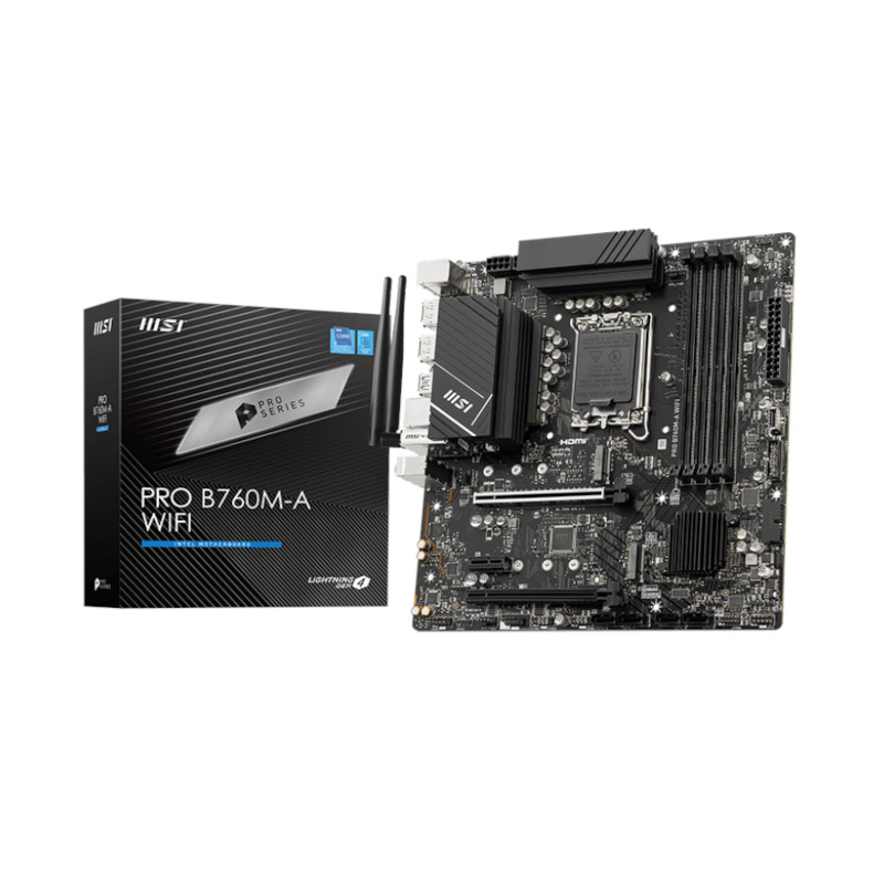 MSI Pro B760M-A Wifi Motherboard