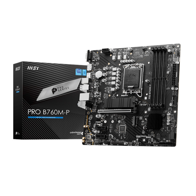 Buy MSI PRO B760M-P Motherboard at Best Price in India only at