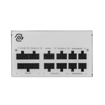 MSI MAG A850GL PCIE5 WHITE 850W 80 Plus Gold Fully Modular Power Supply