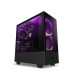 NZXT H510 Elite Compact Mid-Tower Case with Tempered Glass - Matte Black