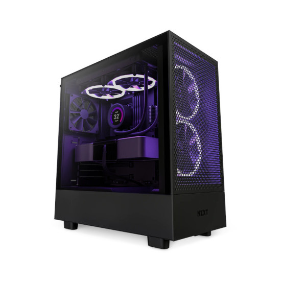 Buy NZXT H5 Flow Mid Tower Black at Best Price in India only