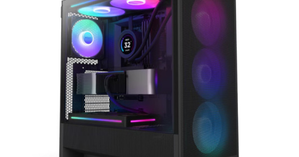 Buy NZXT H5 Flow RGB Mid Tower Cabinet - Black at Best Price in