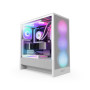 NZXT H5 Flow RGB Mid Tower Cabinet - White