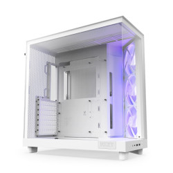 NZXT H6 Flow RGB Mid Tower Cabinet - White
