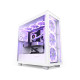 NZXT H7 Elite Mid-Tower Cabinet With Tempered Glass - White