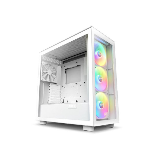 NZXT H7 Elite Mid-Tower Cabinet - White