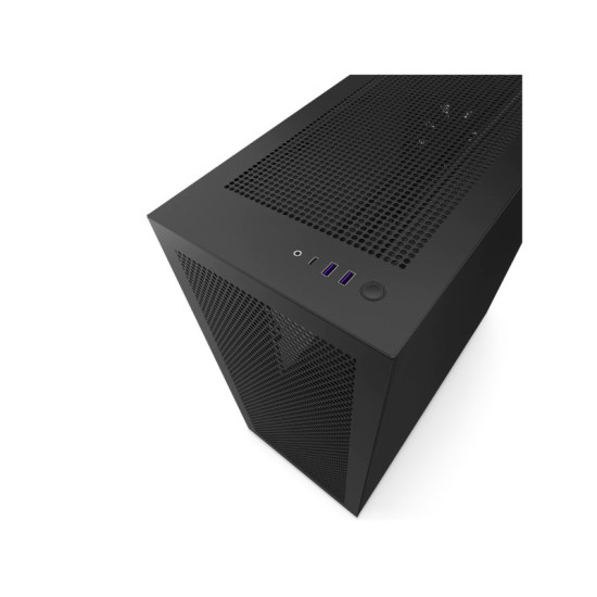 NZXT H7 Flow Mid-Tower Cabinet With Tempered Glass - Black