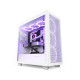 NZXT H7 Flow Mid-Tower Cabinet With Tempered Glass - White