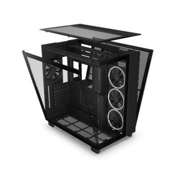 NZXT H9 Elite Mid Tower Cabinet - Black