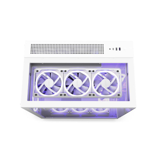 NZXT H9 Elite Mid Tower Cabinet - White