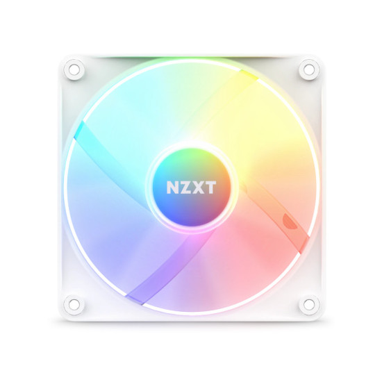 NZXT F120 RGB Core 120mm Case Fan - White
