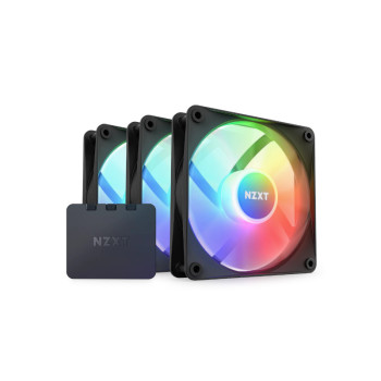 NZXT F120 RGB Core 120mm Triple Pack Case Fan - Black