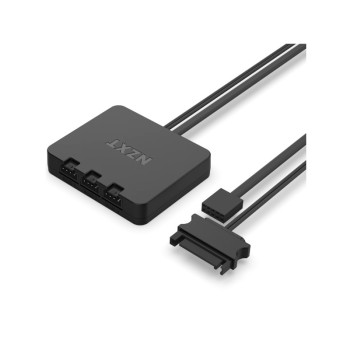 NZXT F120 RGB Core 120mm Triple Pack Case Fan - Black