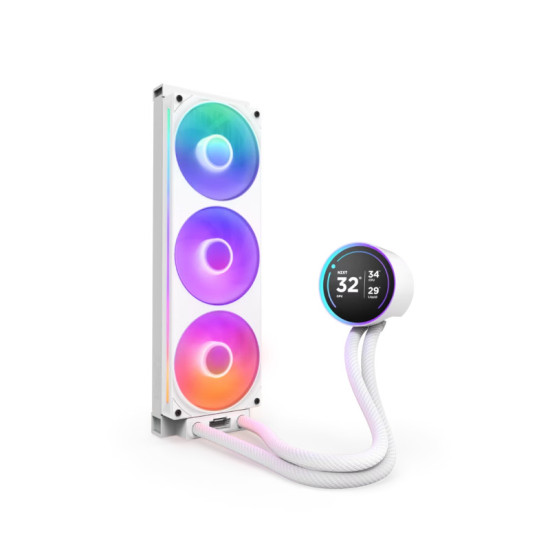 NZXT Kraken Elite 360 RGB 360mm AIO Liquid Cooler White