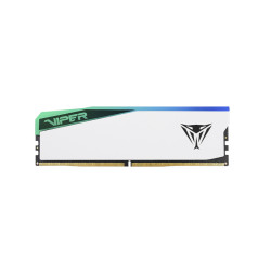 Patriot Viper Elite 5 RGB 16GB (16GBX1) DDR5 CL30 6000MHz RAM - White