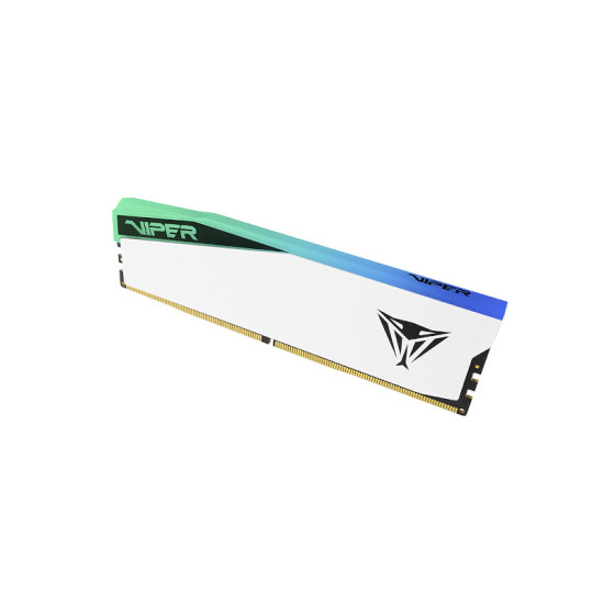 Patriot Viper Elite 5 RGB 16GB (16GBX1) DDR5 CL30 6000MHz RAM - White Patriot Viper Elite 5 RGB 16GB (16GBX1) DDR5 CL30 6000MHz RAM - White