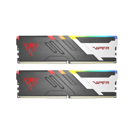 Patriot Viper Venom RGB 32GB (16GBX2) DDR5 CL30 6000MHz RAM - Black Patriot Viper Venom RGB 32GB (16GBX2) DDR5 CL30 6000MHz RAM - Black
