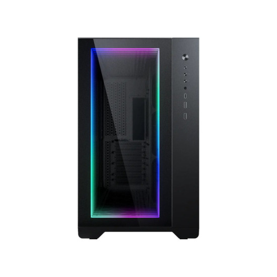 Phanteks MagniumGear Neo Qube 2 Infinity Mirror Mid-Tower Cabinet - Black