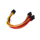 Power Supply Extension Cable - Red & Yellow
