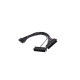 Power supply Extension Cable - Black