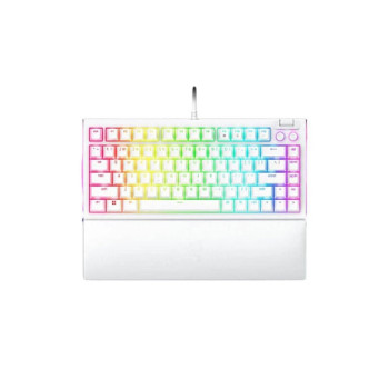 Razer BlackWidow V4 75% Mechanical Gaming Keyboard (White)