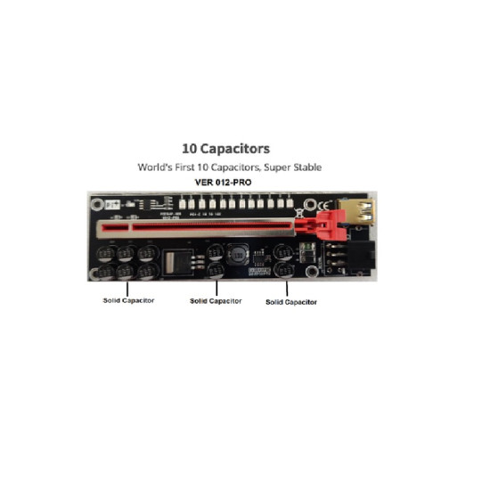Riser Extender Ver012 Pro PCI-E Cable