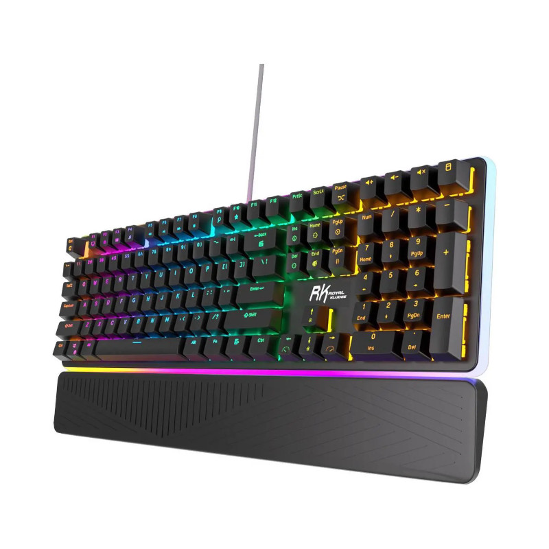 Royal Kludge RK918 Red Switch Wired Mechanical Gaming Keyboard - Black