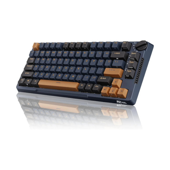 Royal Kludge H81 75% Blue Switch Wireless Mechanical Gaming Keyboard - Star Night