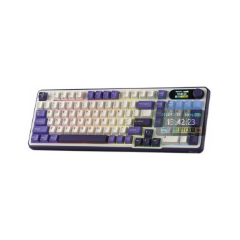 Royal Kludge S98 96% Blue Switch Wireless Mechanical Gaming Keyboard - Blackberry Mousse