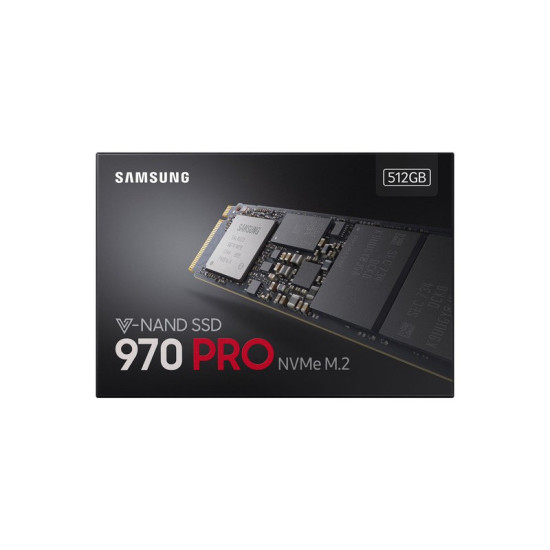 Samsung 970 Pro 512GB PCIe Gen3 NVMe M.2 SSD