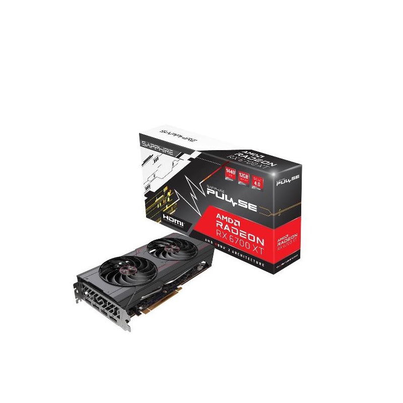 Buy Sapphire Pulse Radeon RX 6700 XT Gaming 12GB GDDR6 Graphics