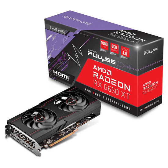 Sapphire Pulse AMD Radeon RX 6650 XT Gaming OC 8GB GDDR6