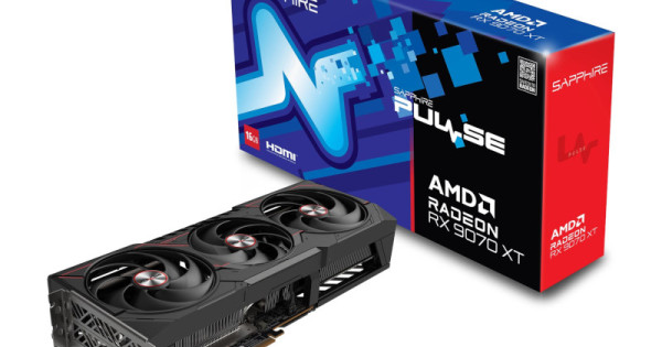 Buy Sapphire Pulse AMD Radeon RX 9070 XT 16GB GDDR6 Graphics Card