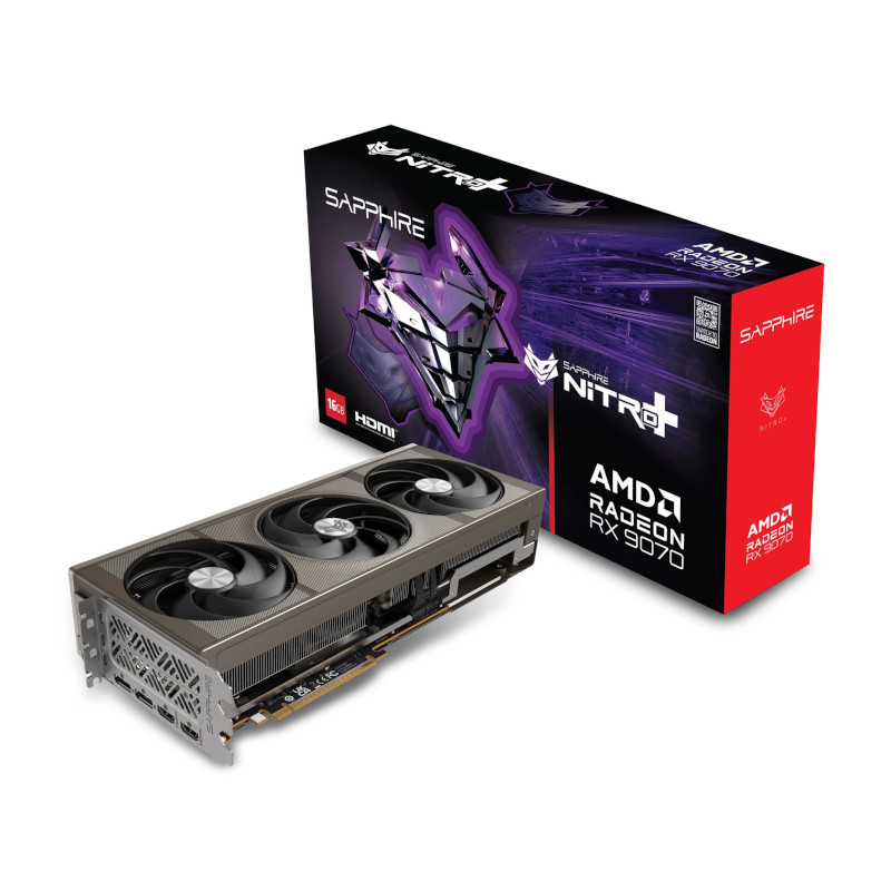 Sapphire Nitro+ AMD Radeon RX 9070 OC 16GB GDDR6